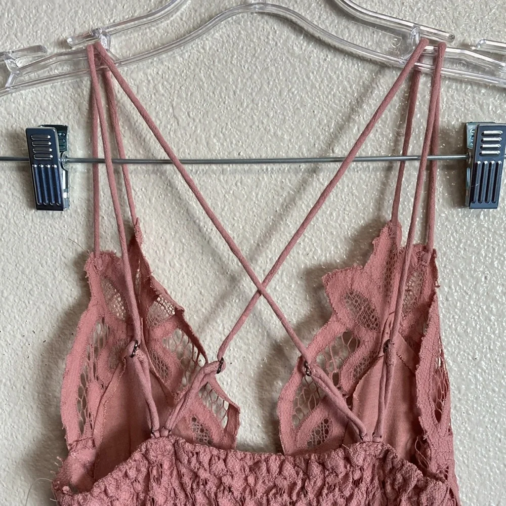Free People Adella Slip Dress in Rose (Size XS) - Picture 11 of 11